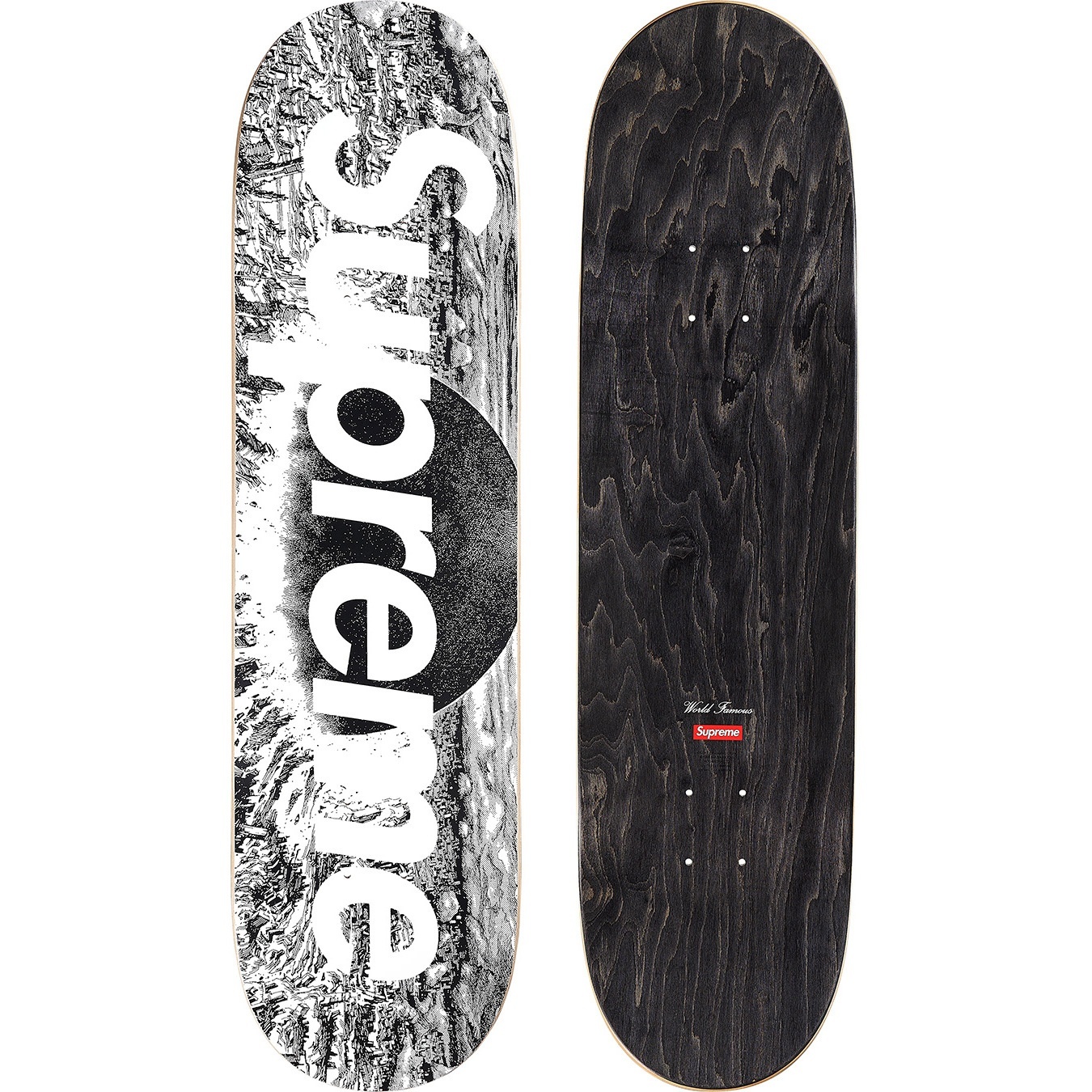AKIRA/Supreme Neo-Tokyo Skateboard view 2